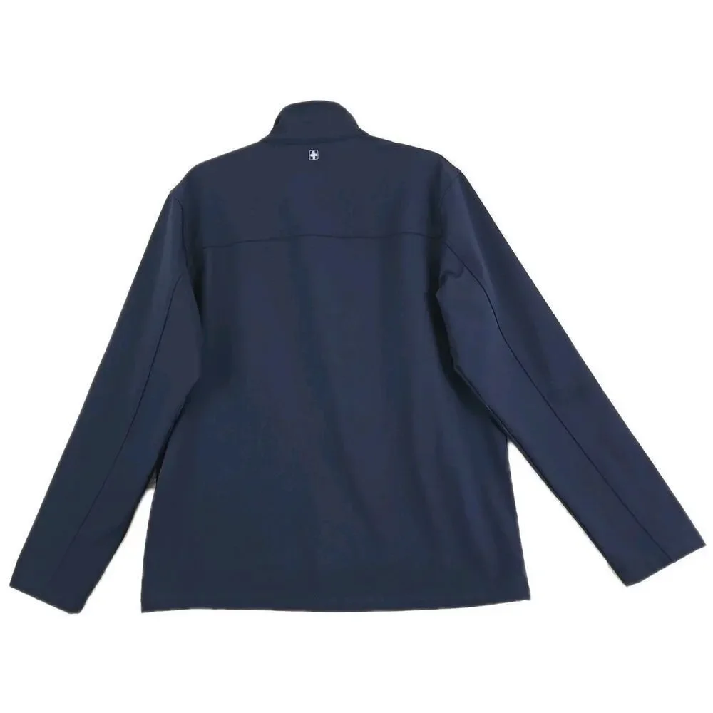Swisstech ~Men's Size M (38-40)~ Navy Blue Zip-Up Windbreaker Jeacket.
